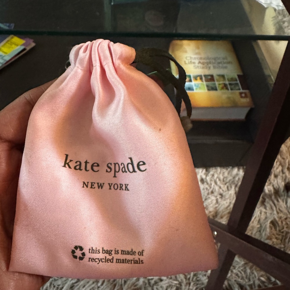 NWT Kate Spade Purple Stud Earrings (includes pouch)